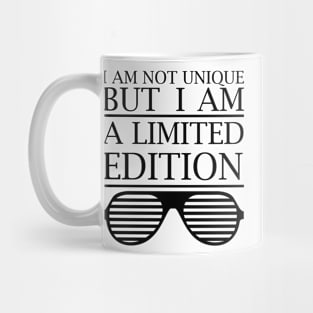 I Am A Limited Edition - Black Mug